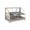 Skyfood Economy Line Countertop Food Warmer Display Case with Two Shelves, 24 3/4 x 13 3/8 x 16 1/8 inch