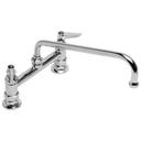 T and S Brass TSB0221 8 inch Deck Mount Heavy Duty Pantry Faucet with 12 inch Spout
