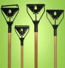 ABCO Janitor Metal Quick Change Wood Handle, 1 1/8 x 60 inch