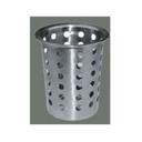 Winco Stainless Steel Flatware Cylinder, 4.5 inch Length.