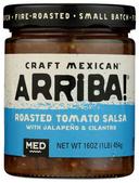 Arriba Roasted Tomato Salsa with Jalapeno and Cilantro, 16 Ounce -- 6 per case