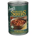 Organic Plant Based Tortilla Soup with Fire Roasted Sweet Potatoes