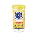 Wet Ones Moist Wipe Tropical Splash Scent Antibacterial, 40 per pack -- 12 packs per case.