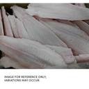 Frozen Seafood 7/9 Ounce Skinless Boneless Swai Fillet, 15 Pound.