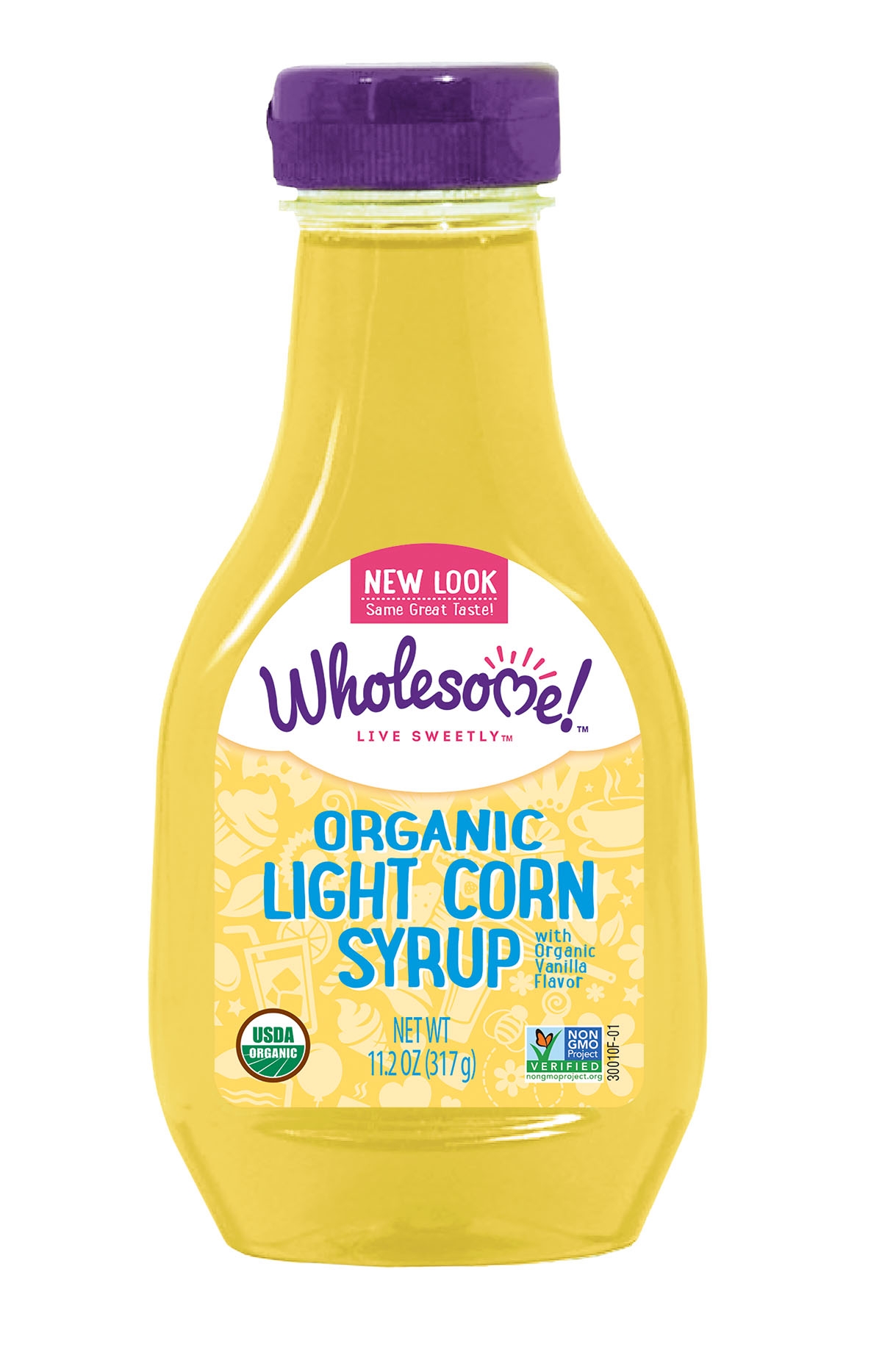 Wholesome Sweeteners Organic Light Corn Syrup, 11.2 Ounce -- 6 per case