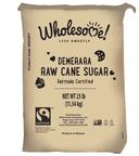 Wholesome Fair Trade Certified Demerara Sugar , 25 Pound -- 1 per case