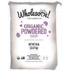 Wholesome Sweeteners Organic Powder Sugar, 50 Pound.