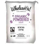 Wholesome Sweeteners Fair Trade Organic Powdered Sugar, 50 Pound.