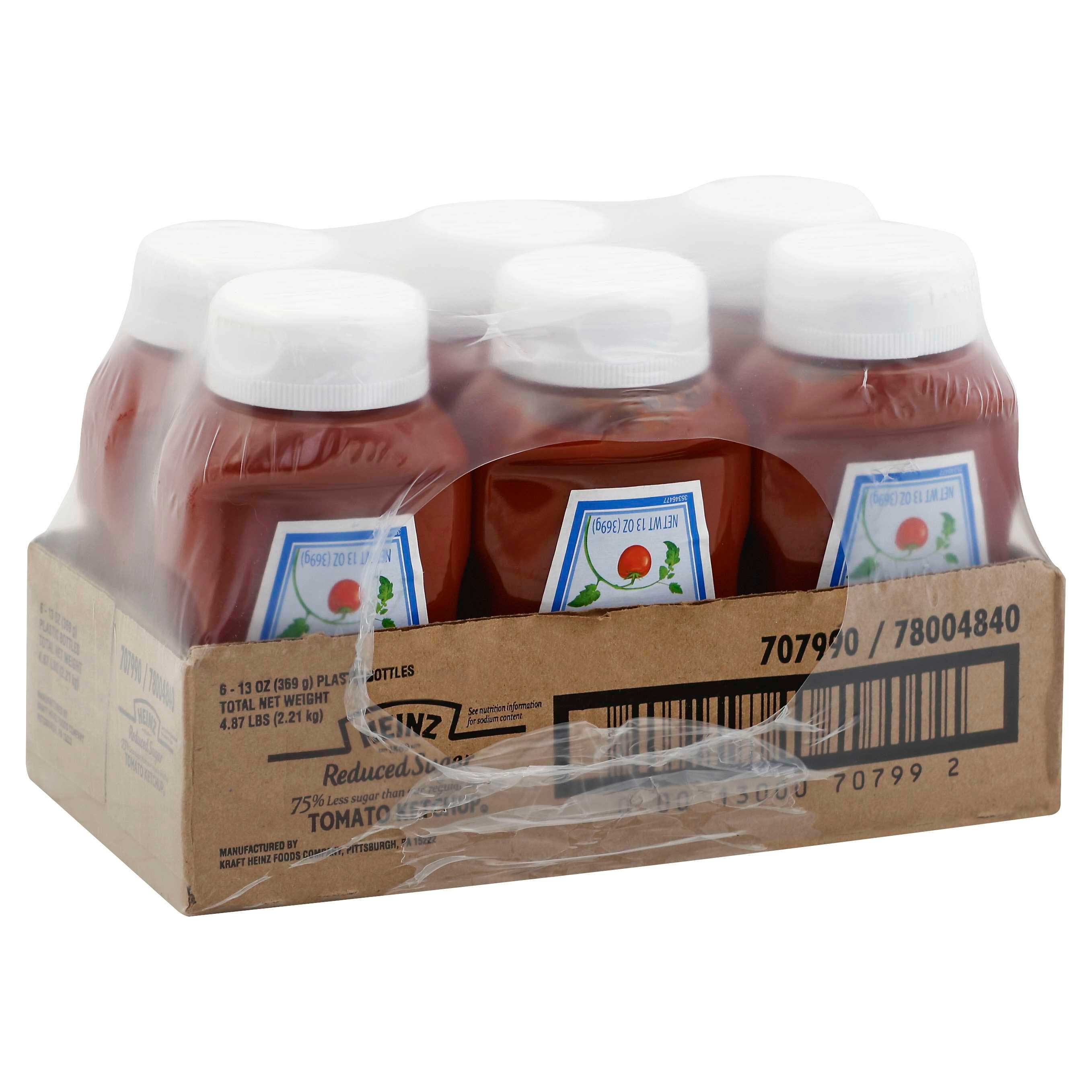 Heinz No Sugar Added Tomato Ketchup, 13 Ounce -- 6 per case