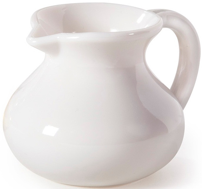 GET Enterprises Polycarbonate White Creamer, 3 Ounce -- 24 per case