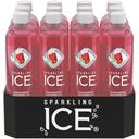 Sparkling Ice Strawberry Watermelon Beverage, 17 Fluid Ounce -- 12 per case.