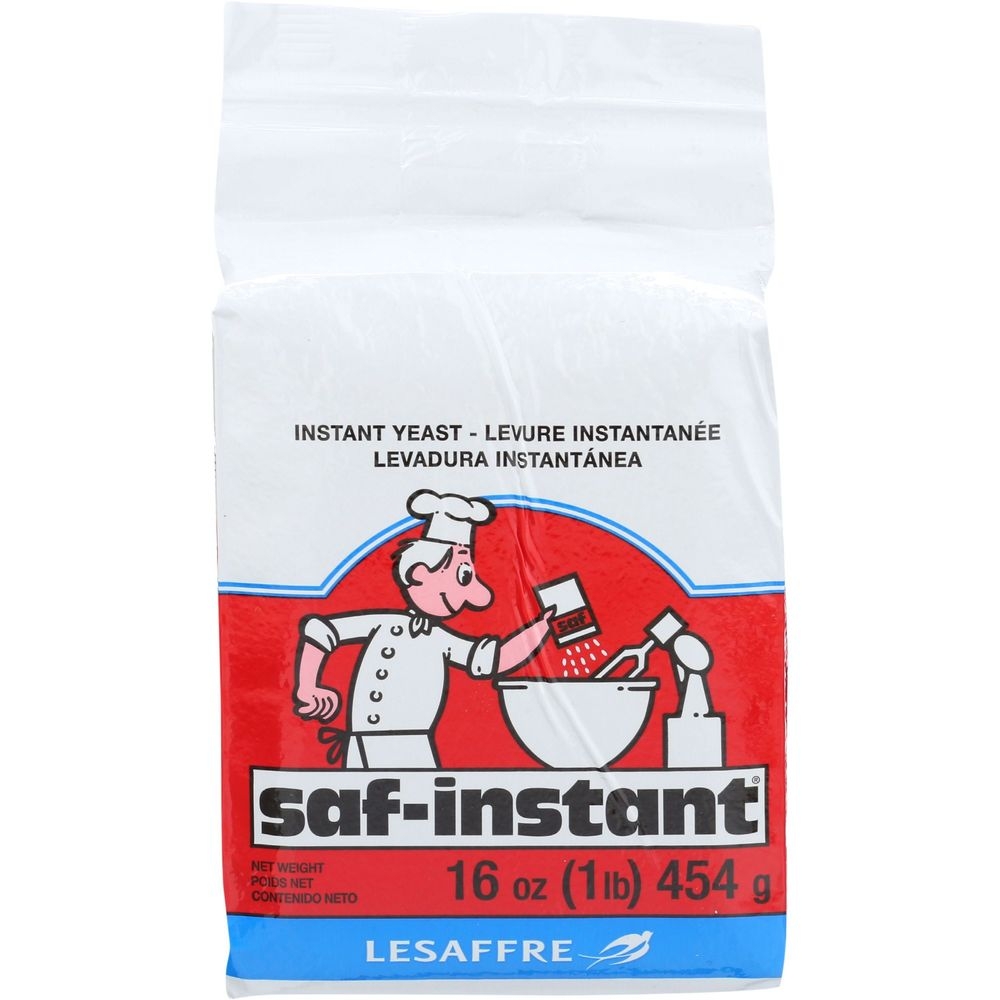 Saf-Instant Lesaffre Instant Yeast, 16 Ounce -- 20 per case