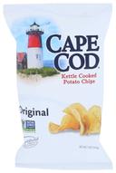 Cape Cod Original Kettle Cooked Potato Chips, 5 Ounce -- 8 per case