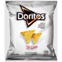 Doritos Reduced Fat Whole Grain White Nacho Tortilla Chips, 1 Ounce -- 72 per case