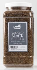 Badia Ground Black Pepper, 4 Pound -- 4 per case
