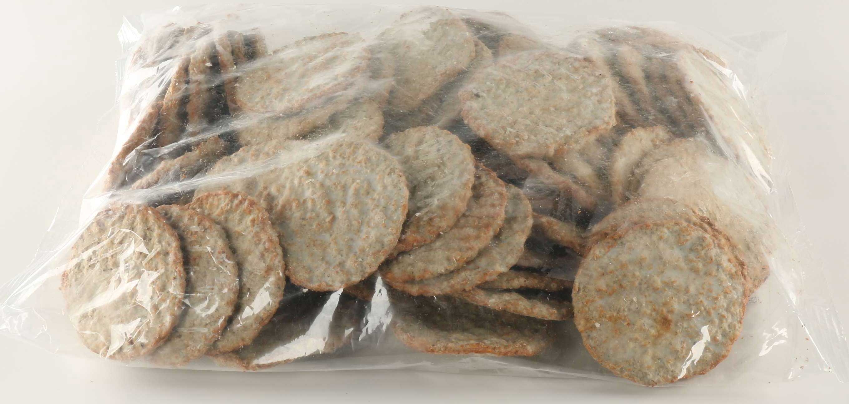 Jones Dairy Farm Mild Fully Cooked All Natural Pork Sausage Patties, 2 Ounce -- 80 per case