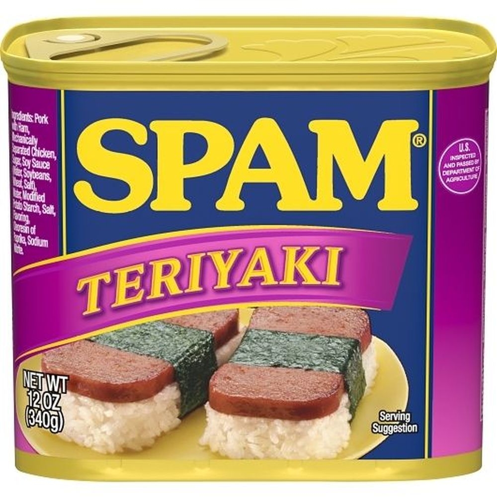 Spam Ready To Eat Teriyaki, 12 Ounce -- 12 per case