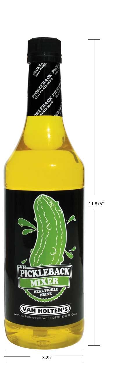 Van Holtens Pickleback Mixer, 33.8 Fluid Ounce -- 6 per case