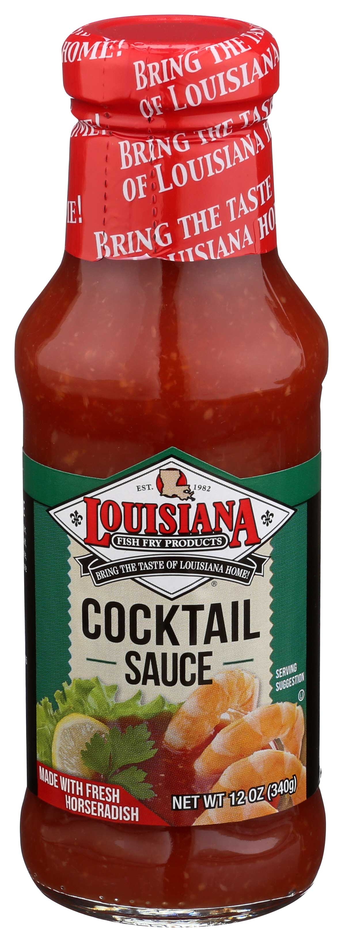 Louisiana Cocktail Sauce with Horseradish, 12 Ounce -- 12 per case
