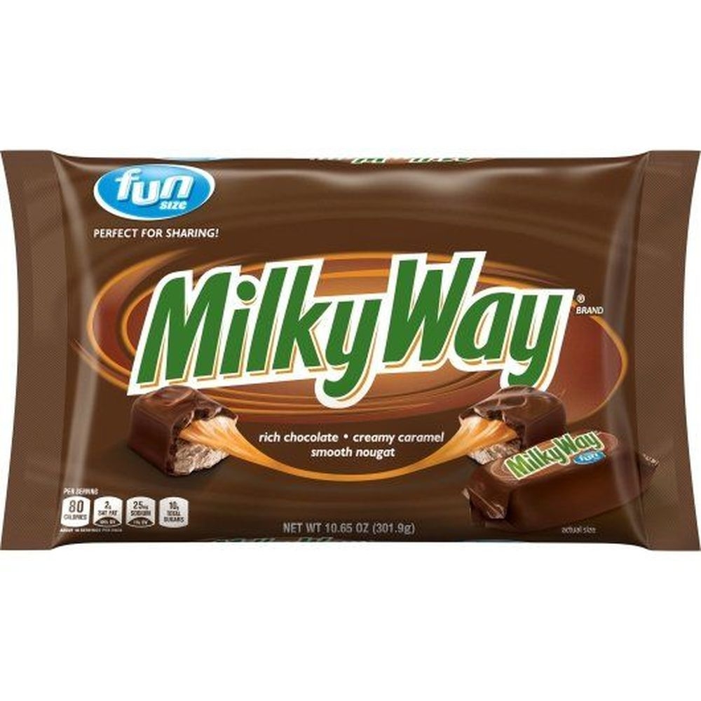 Milky Way Fun Size Chocolate Bar, 10.65 Ounce -- 12 per case