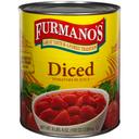 Furmanos Diced Tomatoes in Juice, 102 Ounce -- 6 per case