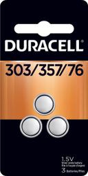 Duracell Type 303/357 Watch Calculator Battery, 3 count per pack -- 36 per case