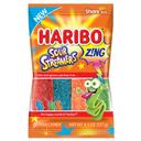 Haribo Confectionery Sour Streamers Gummy Candy, 4.5 Ounce -- 12 per case.