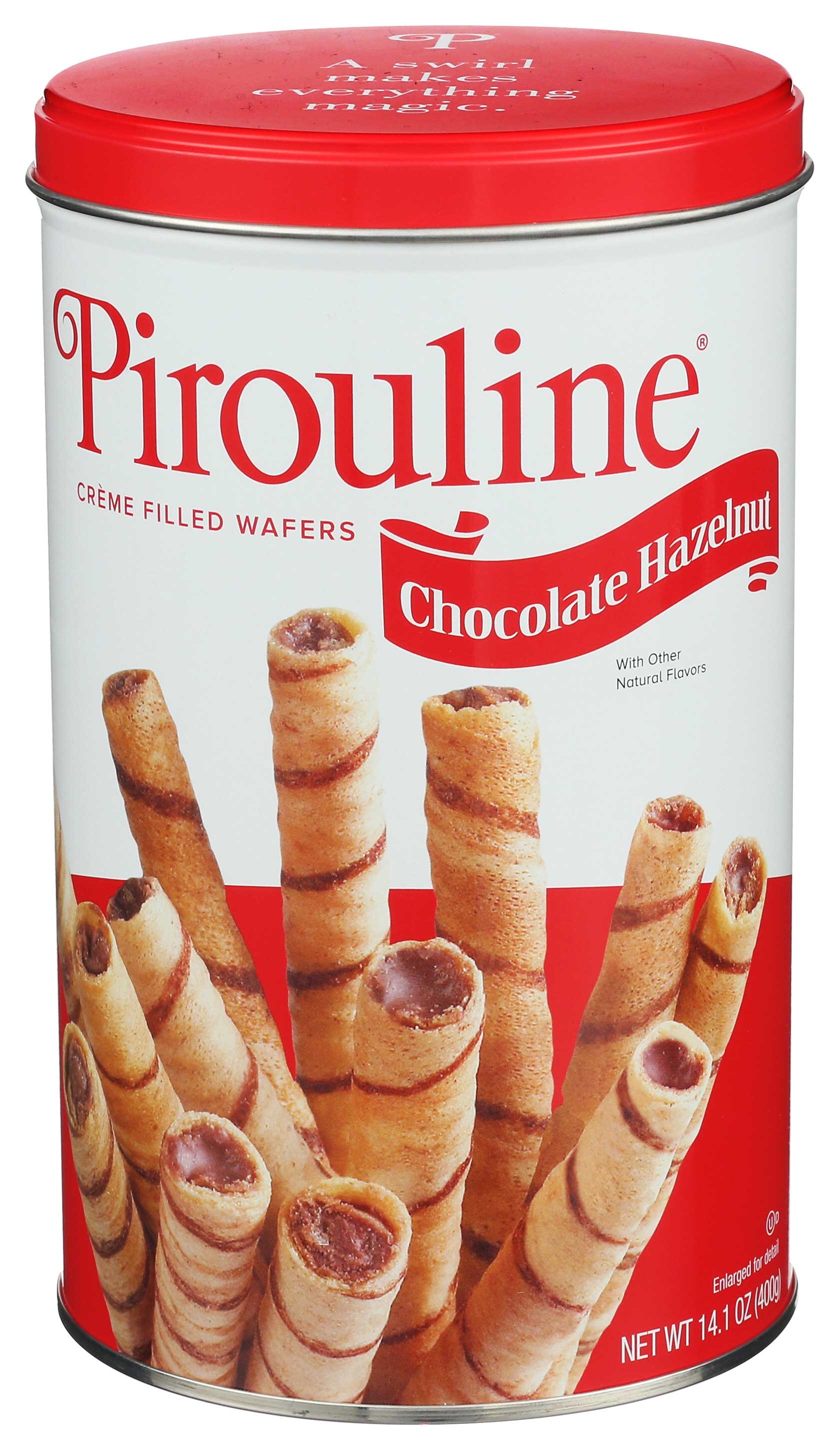 De Beukelaer Creme de Pirouline - Chocolate Hazelnut, 14 Ounce -- 6 per case.