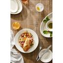 Homer Laughlin Undecorated Plate, 10 1/2 inch -- 12 per case