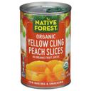 Native Forest Organic Sliced Peaches, 15 Ounce -- 12 per case