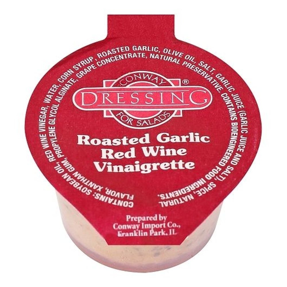 Conway Roasted Garlic Red Wine Vinaigrette, 240 Fluid Ounce