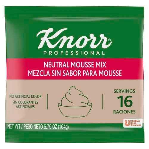 Single Knorr Professional Neutral Base Mousse Mix, 5.75 Ounce