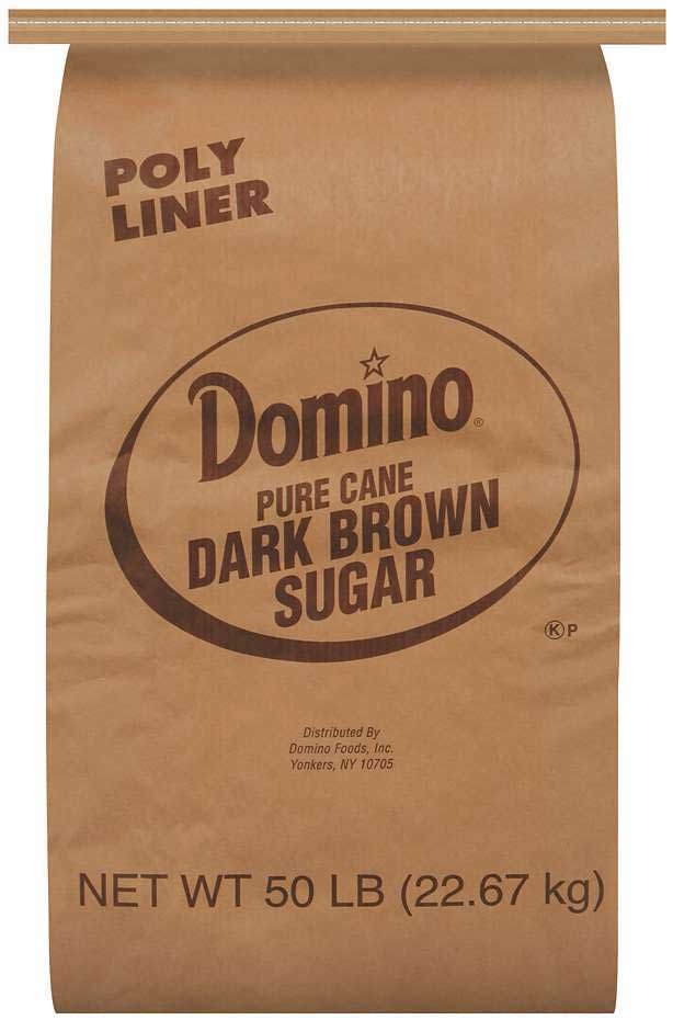Domino Dark Brown Sugar -- 50 Pound