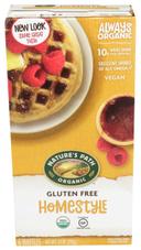 Natures Path Organic Homestyle Waffle, 7.5 Ounce -- 12 per case.