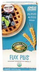 Natures Path Organic Flax Plus Waffle, 7.5 Ounce -- 12 per case.