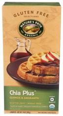 Natures Path Organic Chia Plus Frozen Waffles, 7.4 Ounce -- 12 per case.