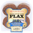Flax4Life Wild Blueberry Muffin, 14 Ounce - 4 per pack -- 6 packs per case.