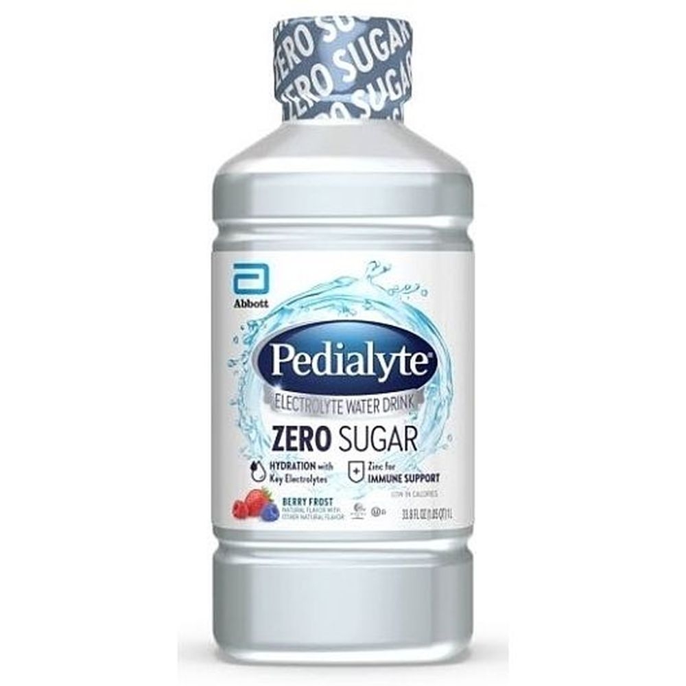 Pedialyte Berry Frost Electrolyte Water Drink, 33.8 Fluid Ounce -- 4 per case