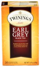 Twinings Earl Grey Tea, 20 Per Pack -- 6 Packs Per Case.