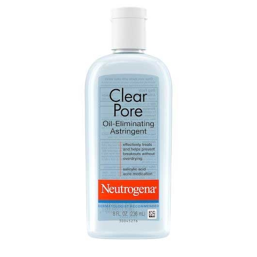 Neutrogena Clear Pore Oil Eliminating Astringent, 8 Fluid Ounce -- 24 per case