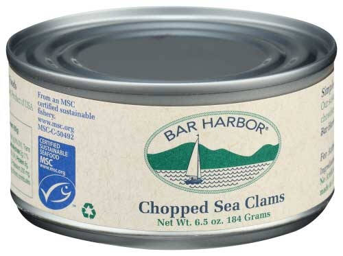 Bar Harbor Foods All Natural Chopped Clam, 6.5 Ounce -- 12 per case.