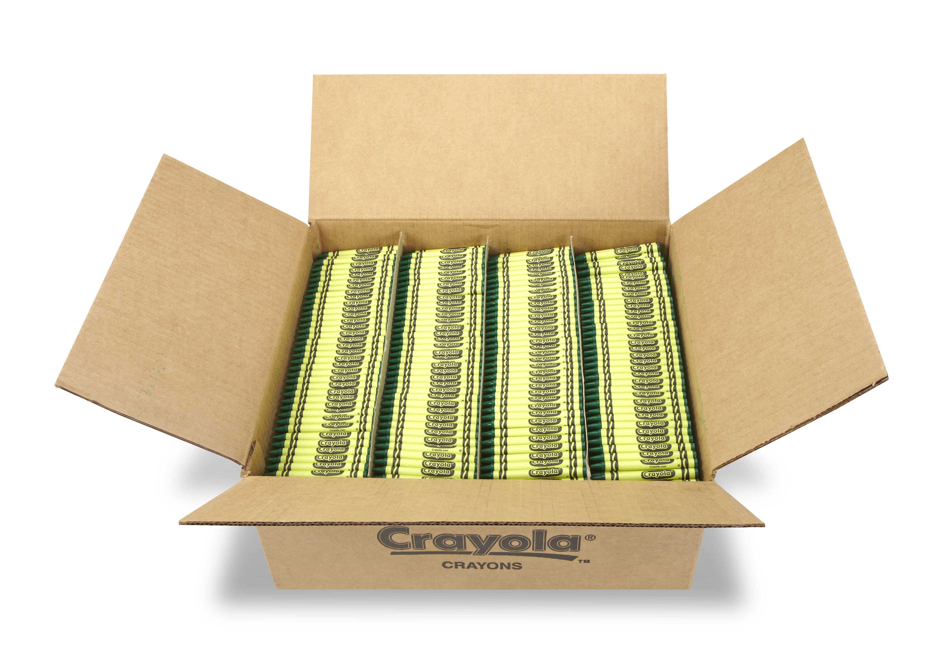 Crayola Green Bulk Crayons -- 3000 per case.
