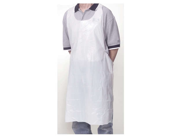 Royal 1 Mil Polyethylene Apron, 28 x 46 inch -- 500 per case.