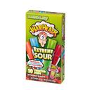 Warheads Watermelon Blue Raspberry Apple and Black Cherry Freezer Pop, 10 count -- 12 per case