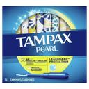 Tampax Pearl Regular Tampons, 36 count Box -- 12 per case