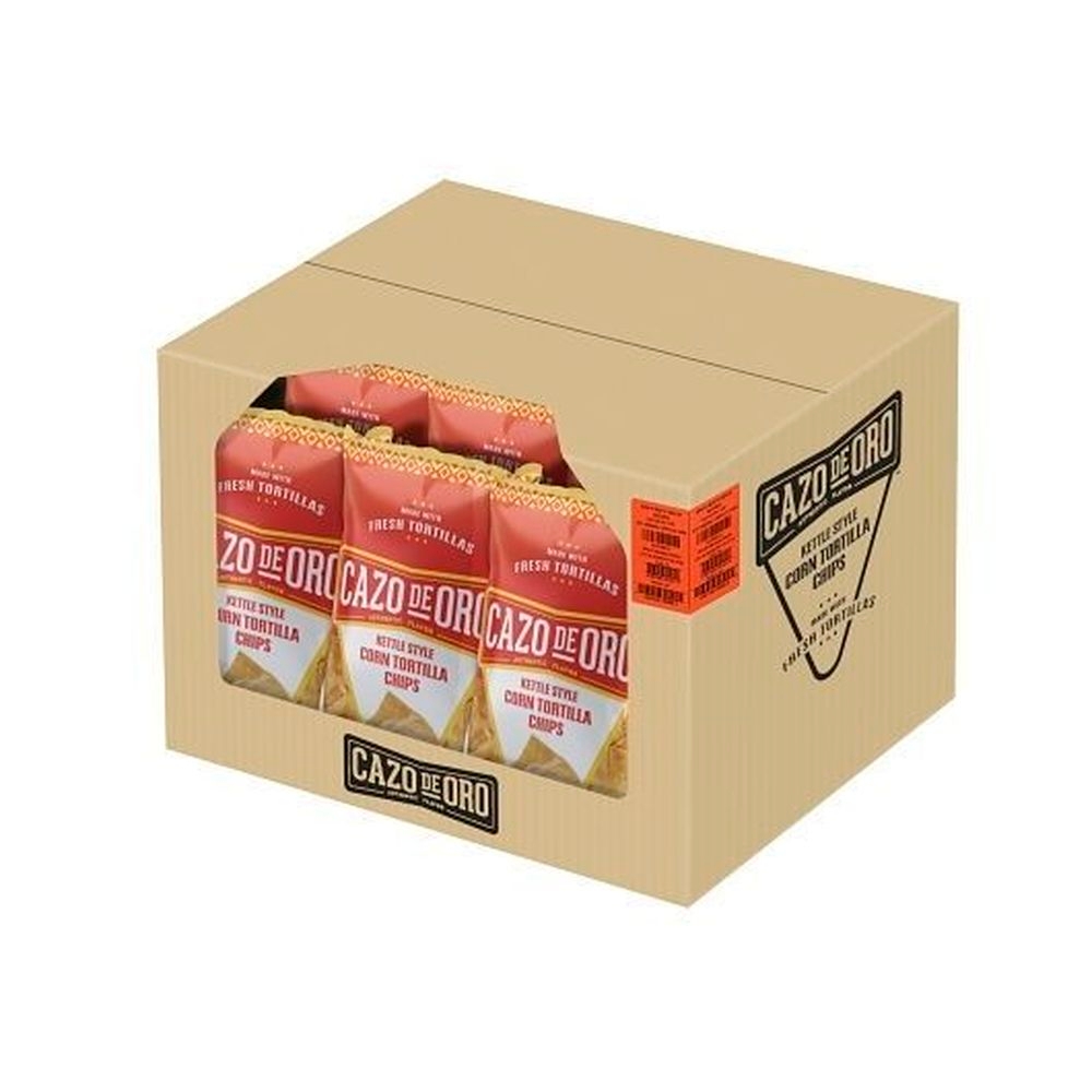 Cazo De Oro Box Of Original Tortilla Chips, 11 Ounce -- 9 per case