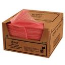 Chix Pink Wavy Line Wet Wipes, 11.5 x 24 inch -- 200 per case