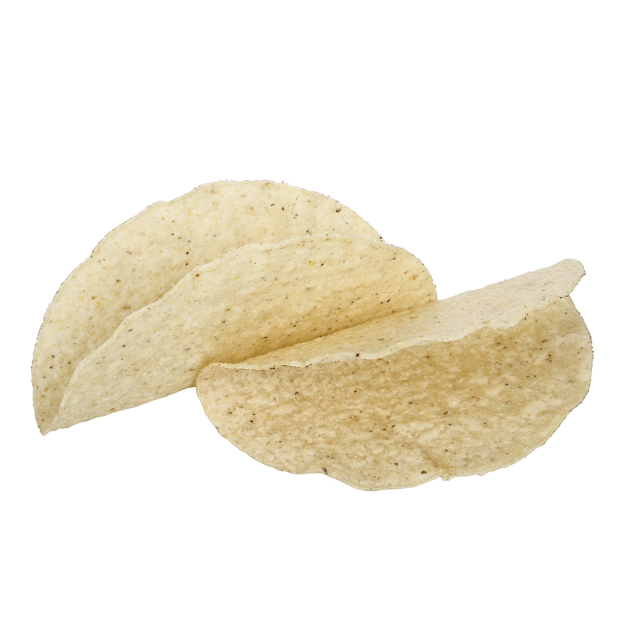 Mission Foods Regular White Corn Taco Shell, 5 inch - 25 per pack -- 8 packs per case.