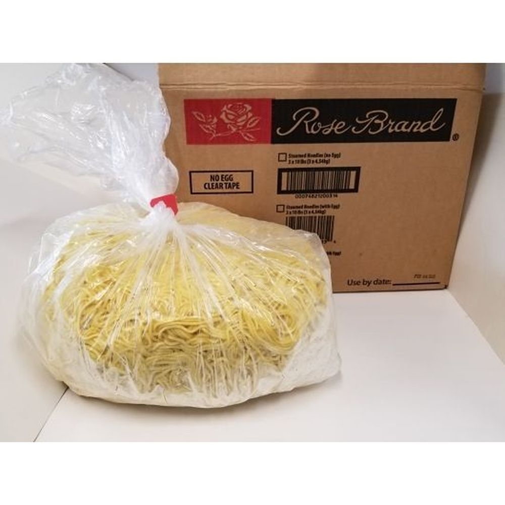Rose Steamed with Egg Noodles, 10 Pound -- 3 per case