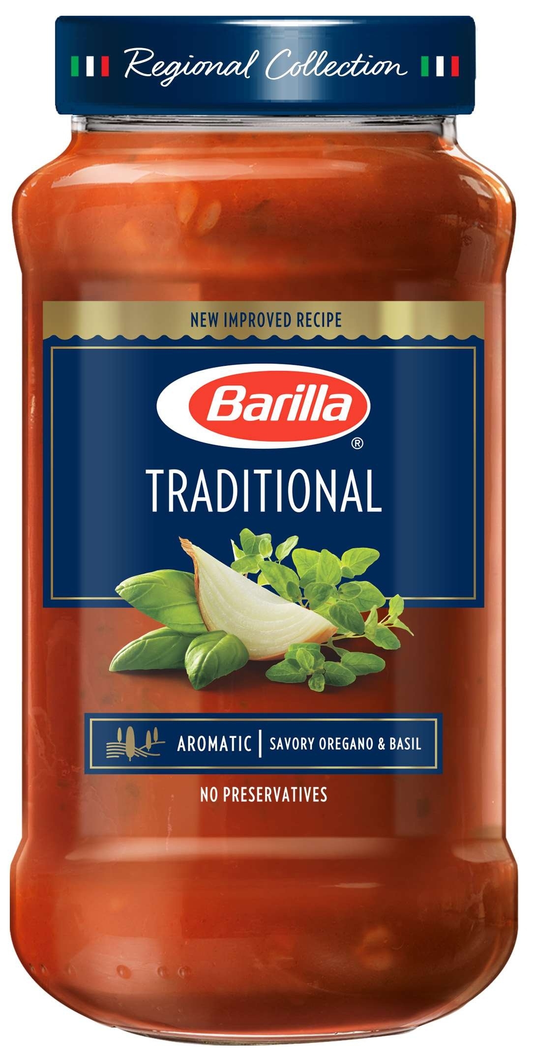Barilla Premium Traditional Tomato Sauce, 24 Ounce -- 8 per case